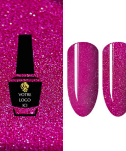 NF0601 Flashy Vernis SemiPermanent 15ml HEMA/Di-HEMA Free - Pack de 50 pces