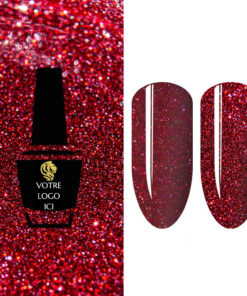 NF0605 Flashy Vernis SemiPermanent 15ml HEMA/Di-HEMA Free - Pack de 50 pces