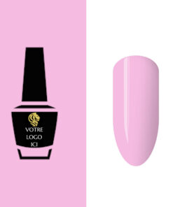 Milky Pink No Wipe BabyColor Finish 15ml HEMA / Di-HEMA FREE Pack de 25 pces