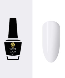 Milky White No Wipe BabyColor Finish 15ml HEMA / Di-HEMA FREE Pack de 25 pces