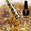 D04 Golden Top Coat Petal 15ml Pack de 25 pces