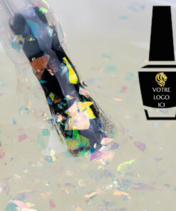 D07 Cooper Top Coat Petal 15ml Pack de 25 pces