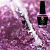 D08 Party Top Coat Petal 15ml Pack de 25 pces