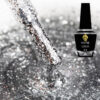 F02 Silver Top Coat Petal 15ml Pack de 25 pces