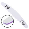 Lime Demi lune violet Zebra 180/240 Pack de 24 Limes