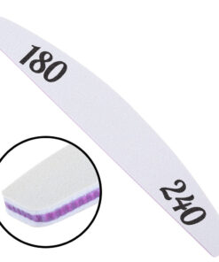 Lime Demi lune violet Zebra 180/240 Pack de 24 Limes