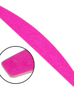 Lime Demi Lune en bois Neon Pink 100/100 Pack de 50 Limes
