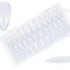 Box 240 Tip-Press On Nails Amande #S Clear -Pack de 20 pces-