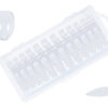 Box 240 Tip-Press On Nails Rond #S Clear -Pack de 10 pces-