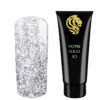 AcrylGel Glitter Silver HEMA/Di-HEMA FREE 30ml Pack de 10pz