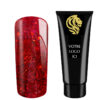 AcrylGel Glitter Red HEMA/Di-HEMA FREE 30ml Pack de 10pz