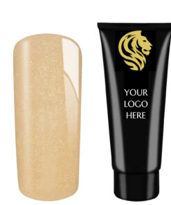 AcrylGel Glimmer Gold HEMA/Di-HEMA FREE 30ml Pack de 10pz