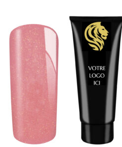 AcrylGel Glimmer Rose Red HEMA/Di-HEMA FREE 30ml Pack de 10pz