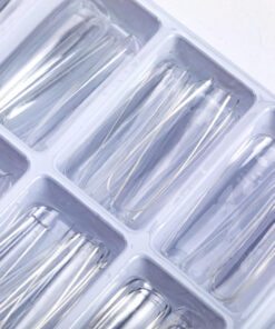 Alternative view of Box 100 Tip-Press On Nails Ballerine #L Clear -Pack de 6 pces-