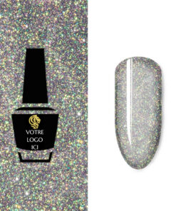 M10683 Holographic Gel Polish Semipermanent HQ Hema / Di-Hema Free 10ml Pack de 50 pces