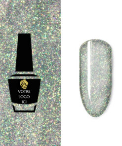M10684 Holographic Gel Polish Semipermanent HQ Hema / Di-Hema Free 10ml Pack de 50 pces