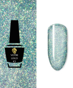 M10685 Holographic Gel Polish Semipermanent HQ Hema / Di-Hema Free 10ml Pack de 50 pces