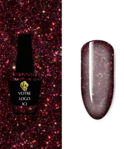 M10688 Holographic Gel Polish Semipermanent HQ Hema / Di-Hema Free 10ml Pack de 50 pces