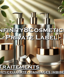 Private Label – Produits Cosmétiques – Traitements Anti-cellulite (Produits Professionnels) Bandages imbibés Mono usage