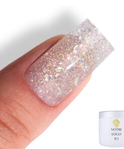 Alternative view of Sparkly BuilderGel HEMA Di-Hema & TPO FREE Diamond