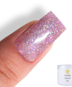 Alternative view of Sparkly BuilderGel HEMA Di-Hema & TPO FREE Pixie